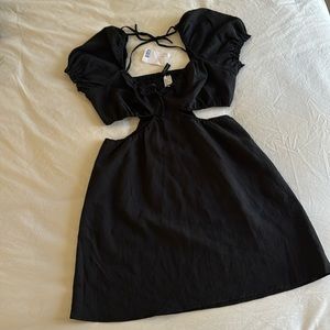 H&M Cut Out Mini Dress